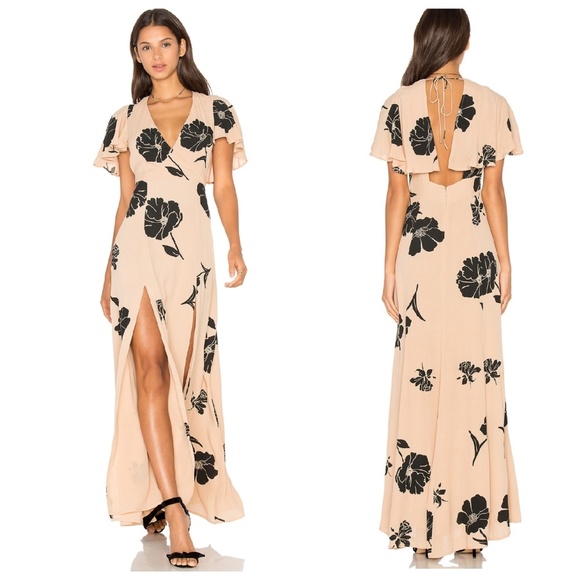 Privacy Please Dresses & Skirts - Privacy Please Moni in Nude maxi dress